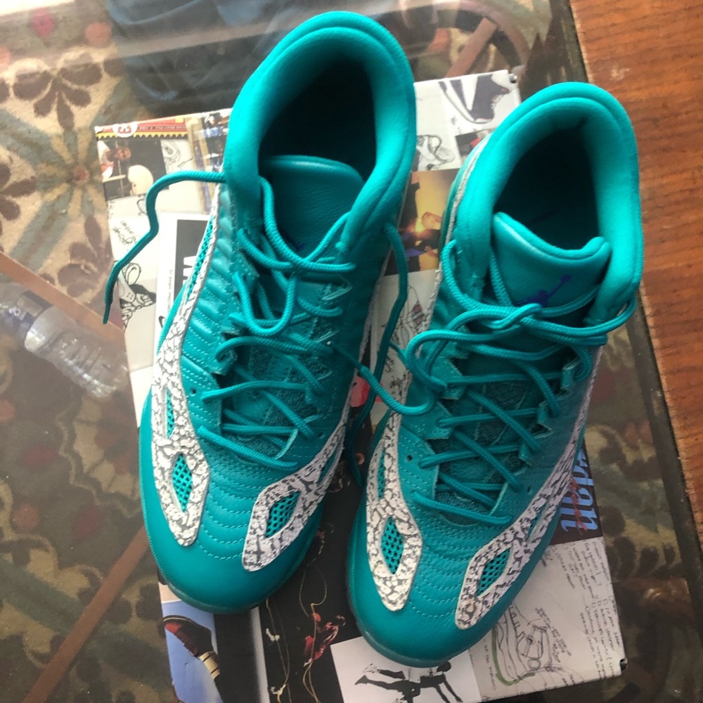 Jordan 11 Teal I.E low